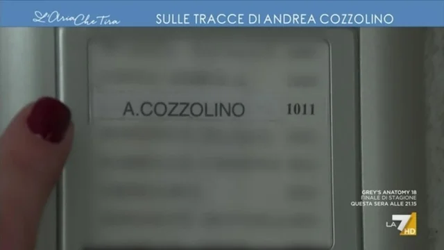 Sulle tracce di Andrea Cozzolino