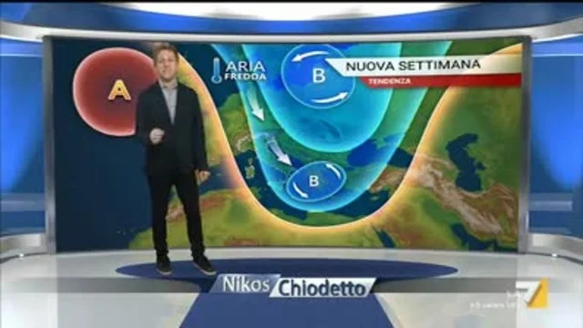 Il meteo della sera del 22 ottobre