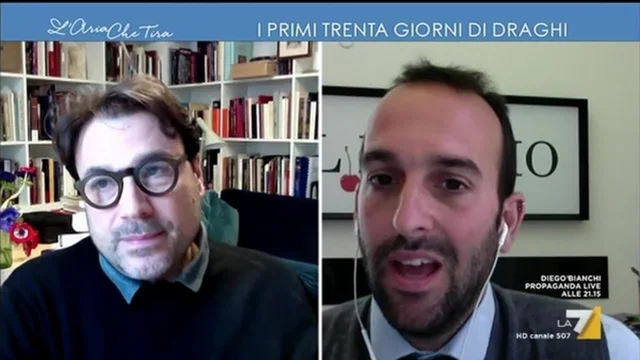 L'Aria che Tira - Puntata 19/03/2021