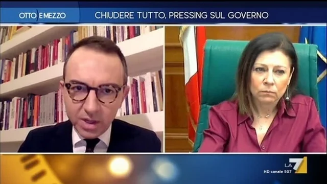 Chiudere tutto, pressing sul Governo - Otto e Mezzo Sabato - Puntata 21/03/2020