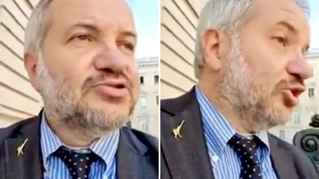 Borghi interrotto dai carabinieri: "Scusi? Sono un senatore"