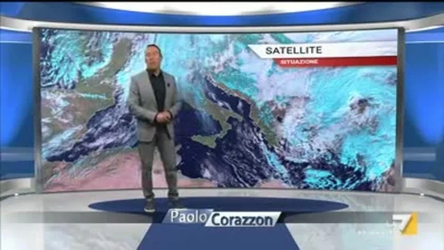 Il meteo della sera del 20 dicembre