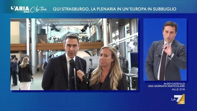 Siparietto tra Vannacci e Parenzo: "L'hanno vista manifestare in Francia, scambiato per uno studente fuori corso"