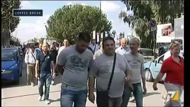 I MANIFESTANTI DI POMIGLIANO