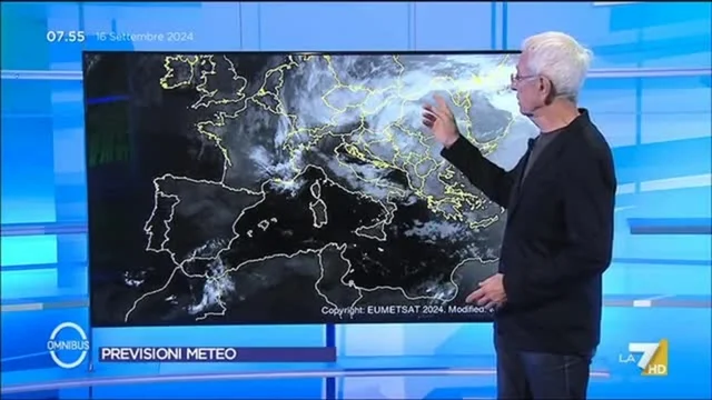 Meteo LA7 - 16/9/2024