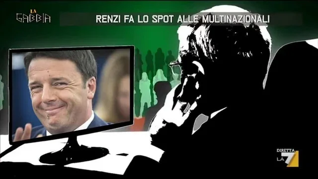 Renzi fa lo spot alle multinazionali (Nessuno)