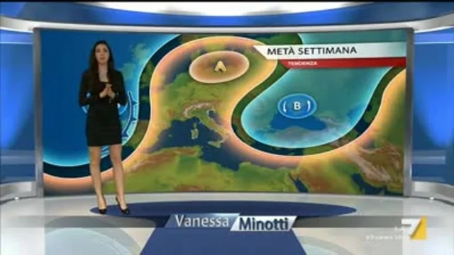 Il meteo della sera del 16 aprile