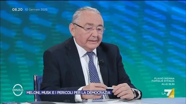 Meloni, Musk e i pericoli per la democrazia - Omnibus, 10/01/2025