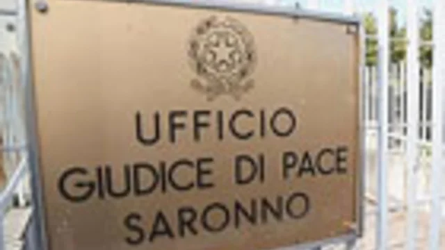 Il giudice tutto fare di Saronno