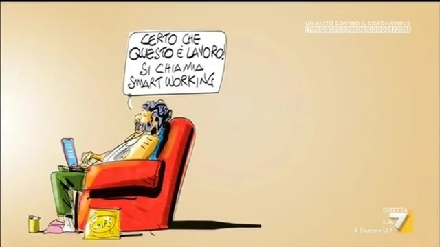 Il cartoon del genio Makkox: "Siate eroi. Dentro."