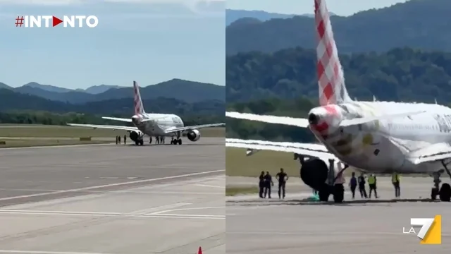 Bergamo, chiuso l’aeroporto di Orio al Serio: persona risucchiata dal motore di un aereo