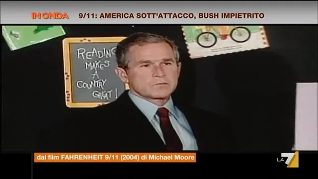 Minoli: mi sorprese molto la reazione di Bush alla notizia dello schianto contro le Torri