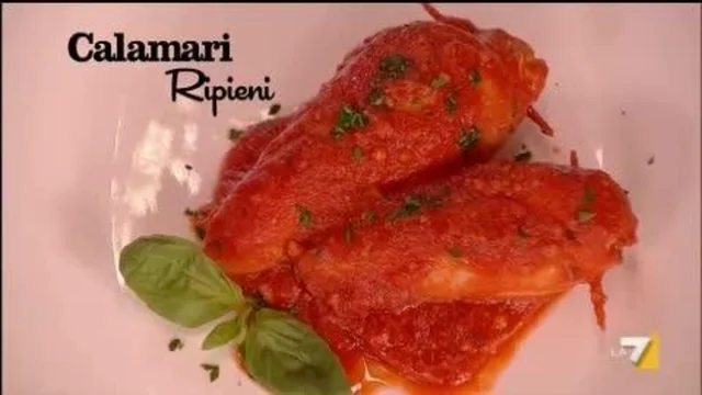 Calamari ripieni di Mortadella
