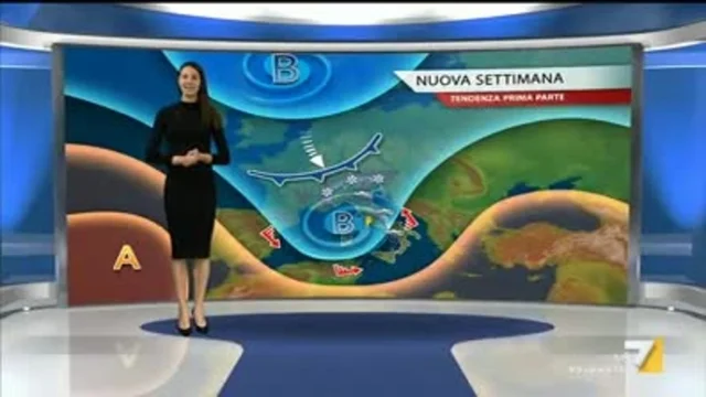 Il meteo della sera