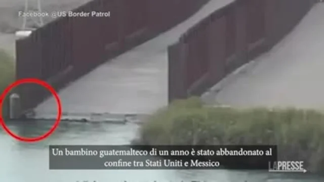 Trafficante di umani lascia bambino al confine e scappa