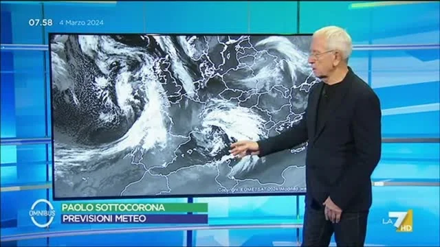 Meteo La7 del 4/3/2024