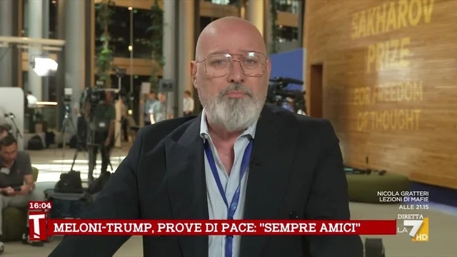 Meloni al G7, Bonaccini: "Italia atteggiamento supino nei confronti di Trump"