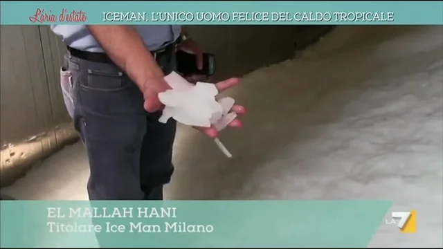 Iceman, l'unico uomo felice del caldo tropicale