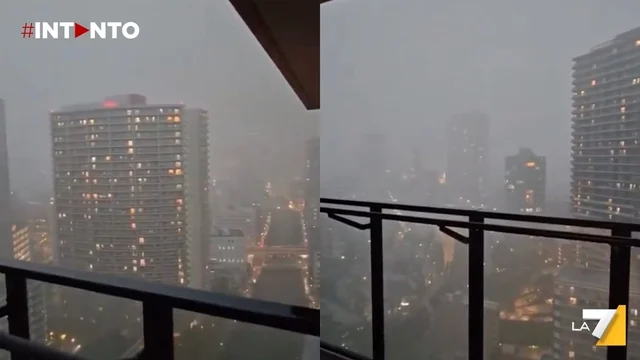 Allerta meteo a Tokyo: sirene suonano per rischio alluvioni dopo piogge record