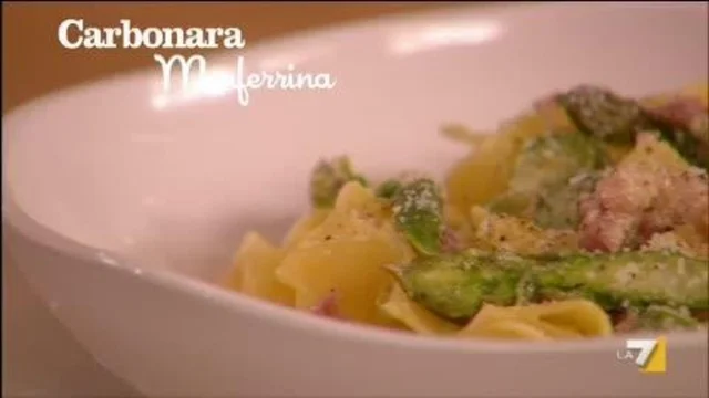 Carbonara con Asparagi