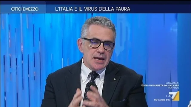 L'Italia e il virus della paura - Otto e Mezzo - Puntata del 24/02/2020
