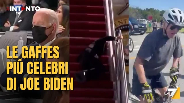 Inizia l'era Trump: le 10 gaffe dell'ex presidente Joe Biden
