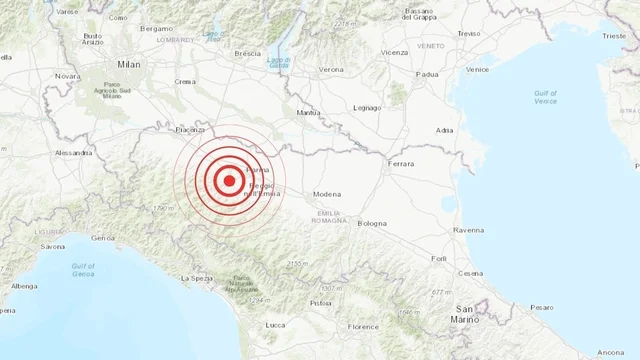Parma, terremoto magnitudo 3.5 avvertito in Emilia Romagna