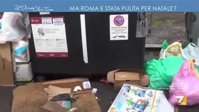 Ma Roma è stata pulita per Natale?