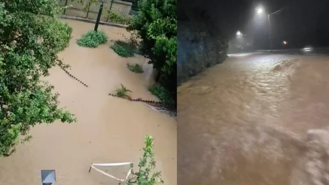 Maltempo in Liguria, strade allagate e danni ad Albenga: il video
