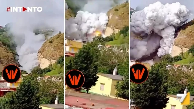 Pianura, esplode una fabbrica abusiva di fuochi d’artificio: “Hanno tremato i palazzi”