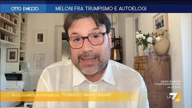 Meloni fra trumpismo e autoelogi - Otto e Mezzo