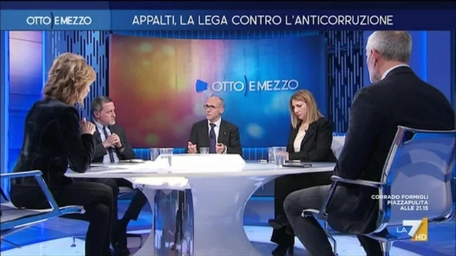 Appalti, la Lega contro l'anticorruzione - Otto e Mezzo - Puntata del 30/03/2023