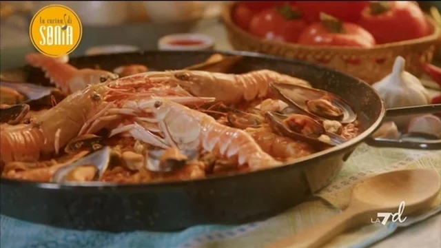 Paella de marisco