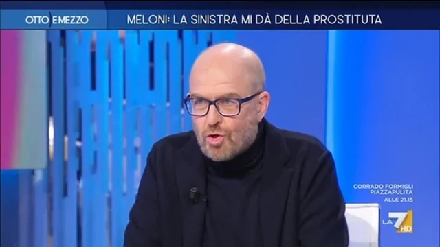 Meloni: la sinistra mi dà della prostituta - Otto e Mezzo