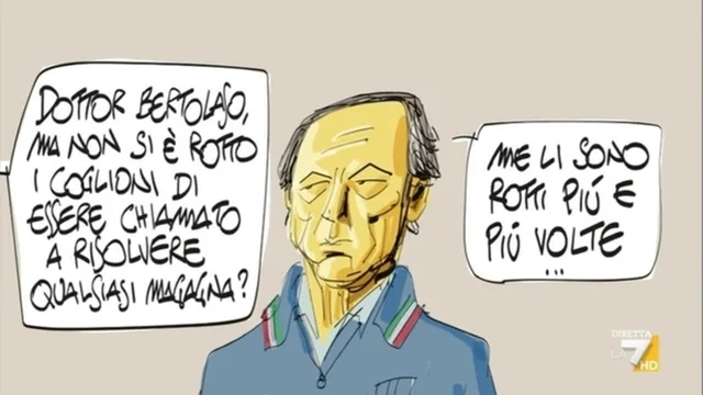Il cartoon del Genio Makkox: "Ci basta uno (un Bertolaso)"