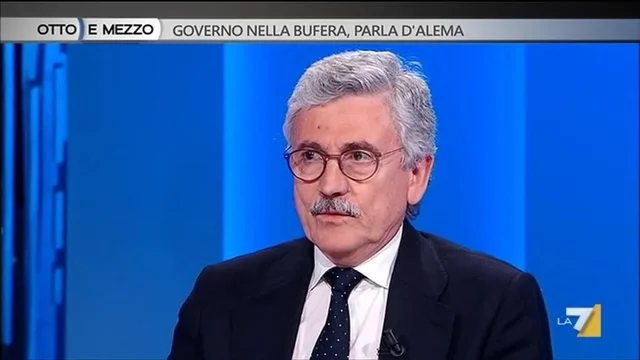 Governo nella bufera, parla D'Alema