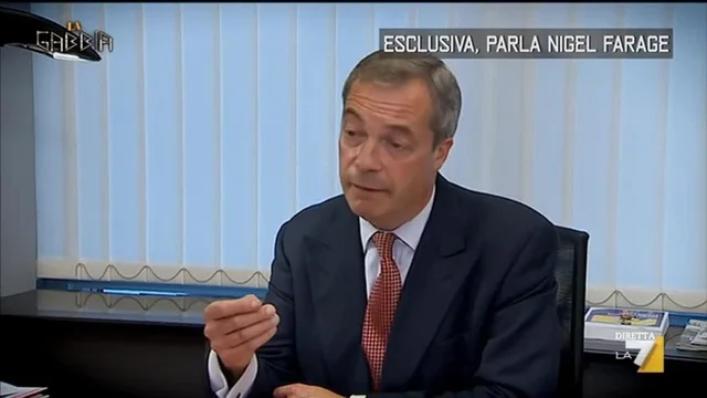 Esclusiva, parla Nigel Farage