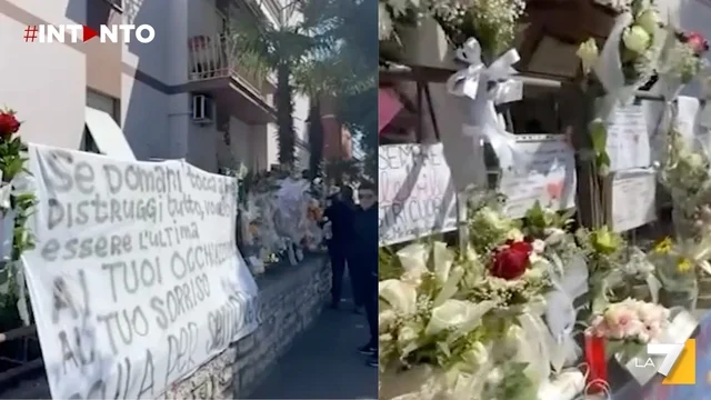 Terni, l'addio a Ilaria Sula: fiori e messaggi davanti alla sua abitazione