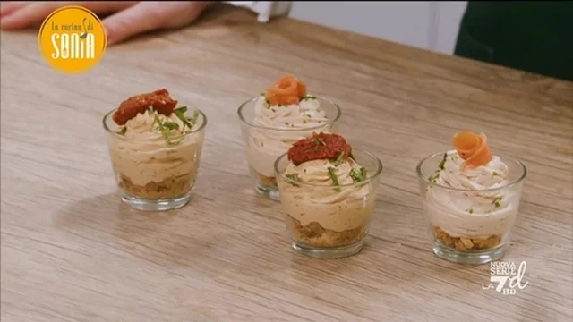Mousse salate senza cottura