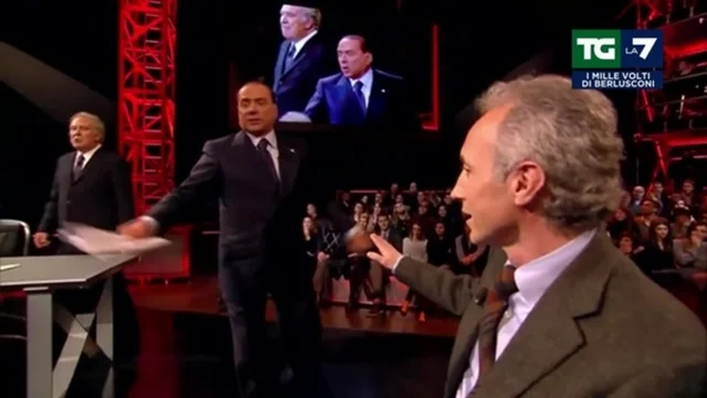Quando Berlusconi pulì la sedia di Travaglio da Santoro: la storica puntata di "Servizio Pubblico"
