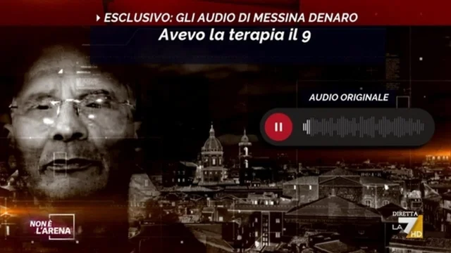 Audio Messina Denaro, il messaggio per l'amica: "Ciao gioia mia"