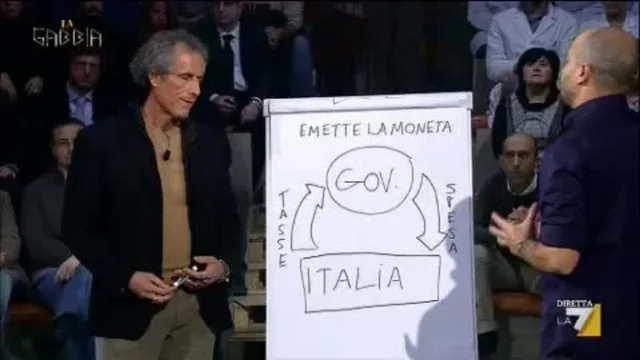 Paolo Barnard: 'Uno Stato sano emette moneta'
