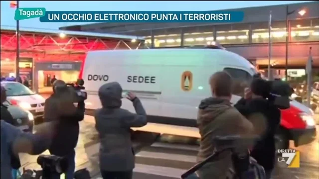Un occhio elettronico punta i terroristi