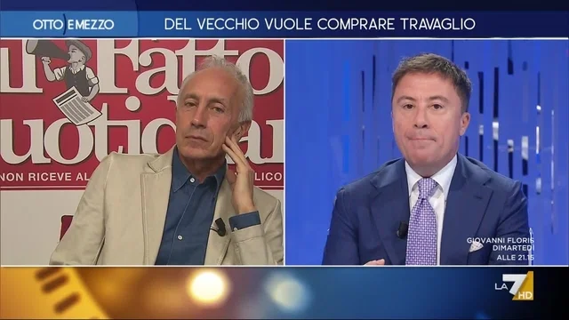 Del Vecchio vuole Il Fatto Quotidiano, Bocchino lo difende: "È un editore puro, vuole che Travaglio resti"