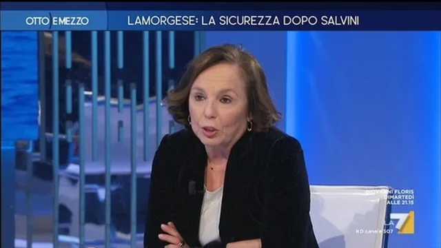 Lamorgese: la sicurezza dopo Salvini - Otto e Mezzo - Puntata del 14/01/2020