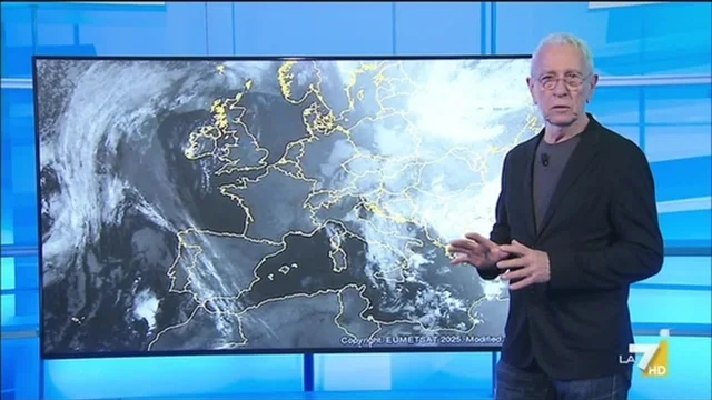 Previsioni Meteo di oggi di Paolo Sottocorona - 1/4/2025