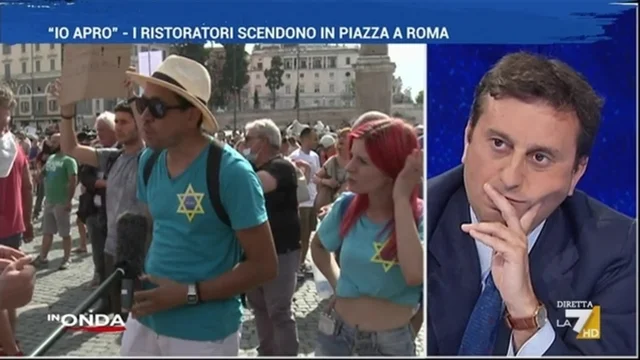 No Green Pass, un altro giorno in piazza a Roma