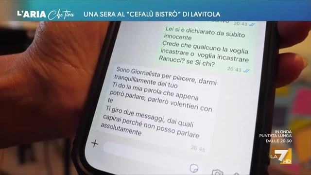 Una sera al Cefalù Bistrò di Lavitola