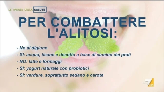 Consigli per combattere l'alitosi