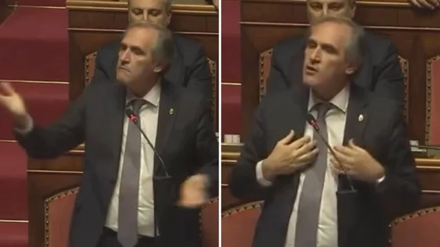 Il commento sessista e omofobo del senatore di Fratelli d'Italia su Macron: proteste ed imbarazzo in aula